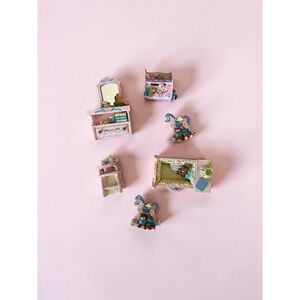 Vintage Avon Country Cottage Collection Nursery - Miniature Dollhouse Furniture